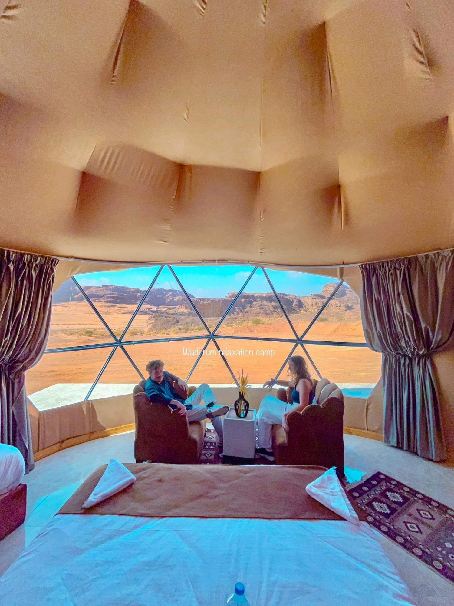 Wadi Rum Relaxation Camp Exterior photo