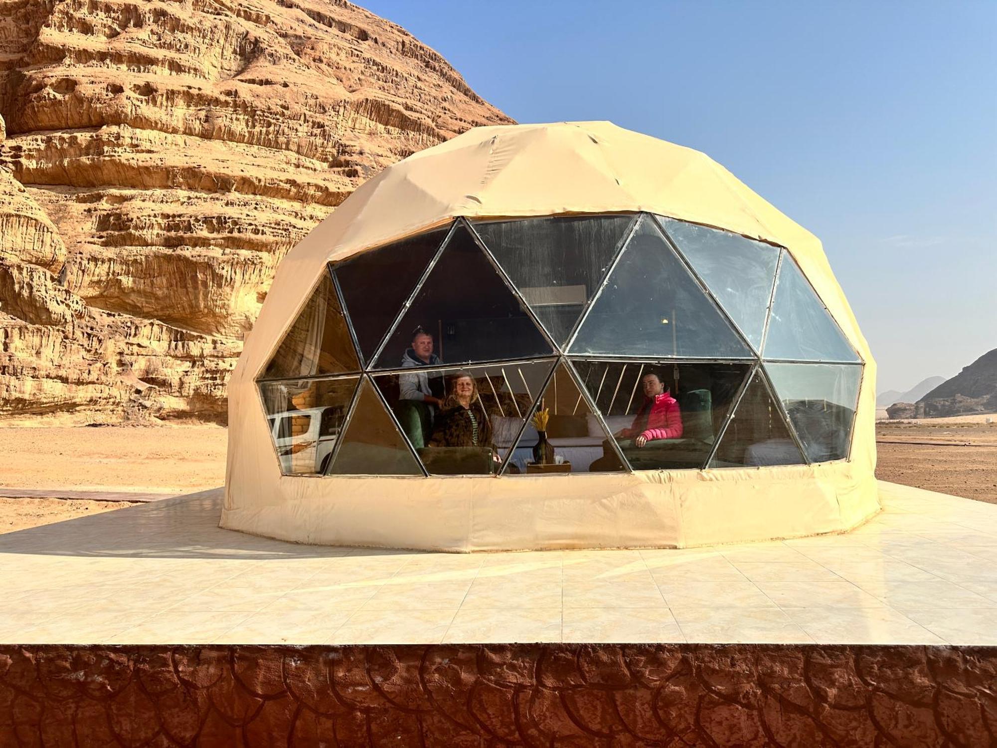 Wadi Rum Relaxation Camp Exterior photo