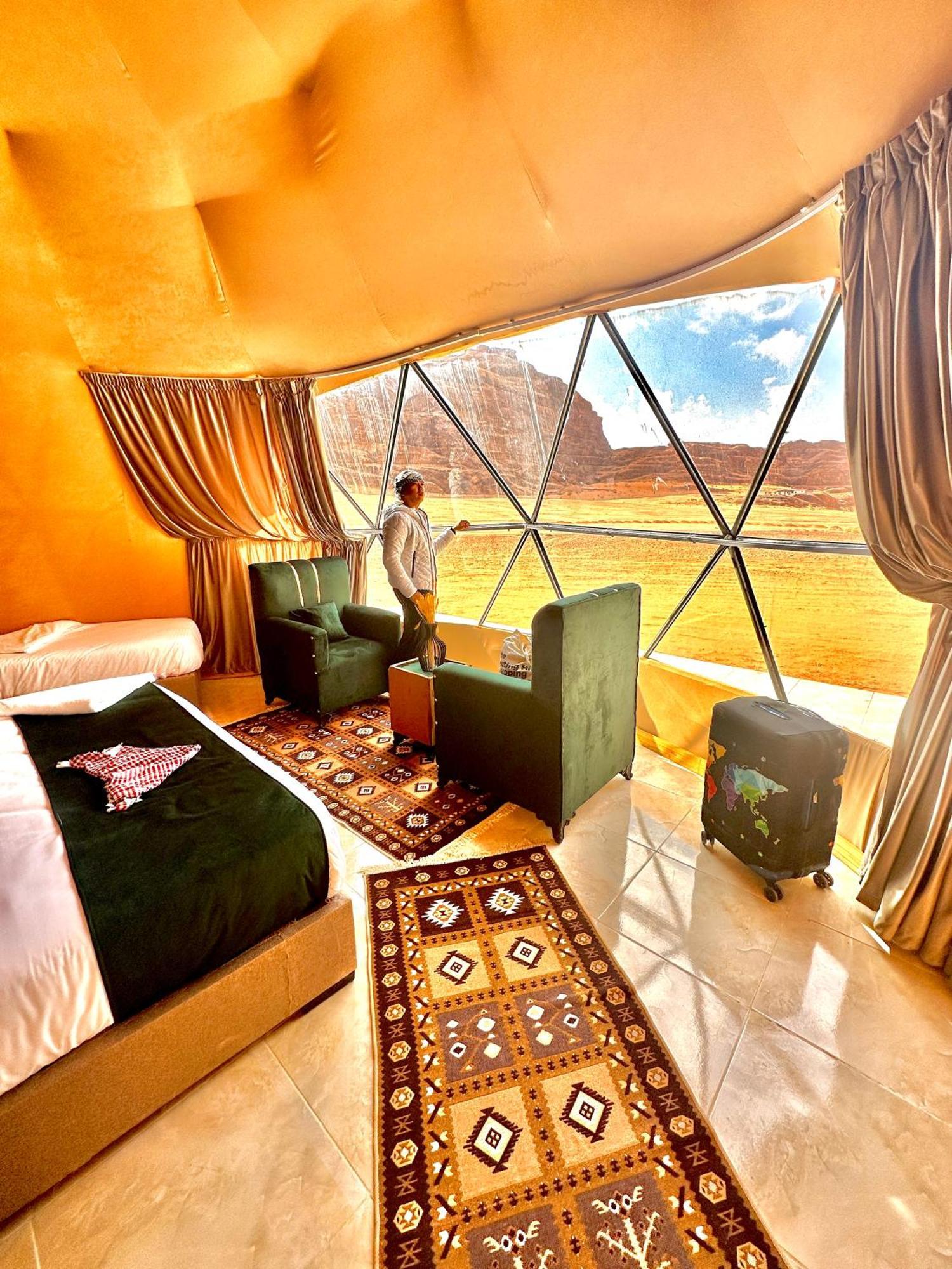 Wadi Rum Relaxation Camp Exterior photo